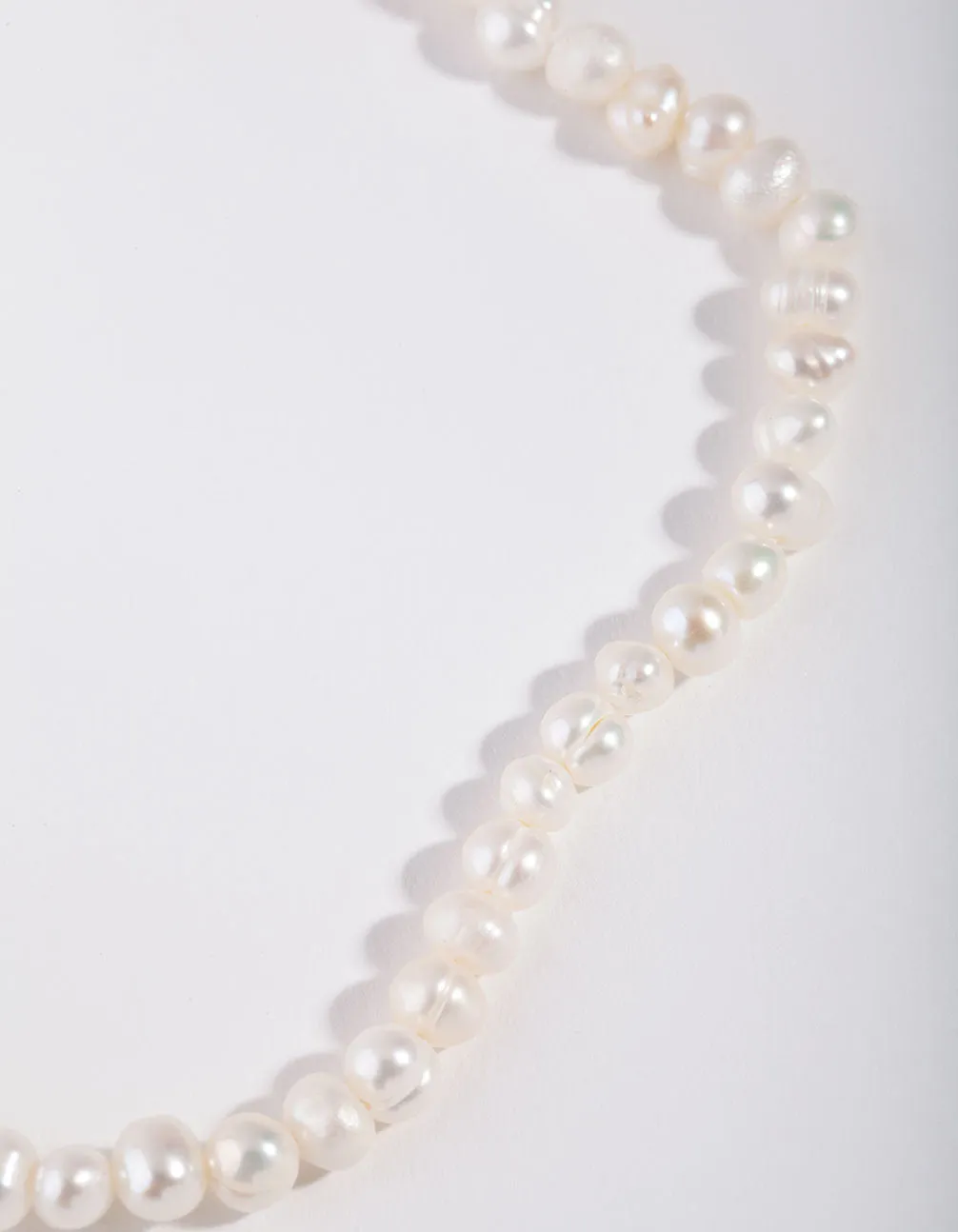 2 Row Round Pearl Anklet