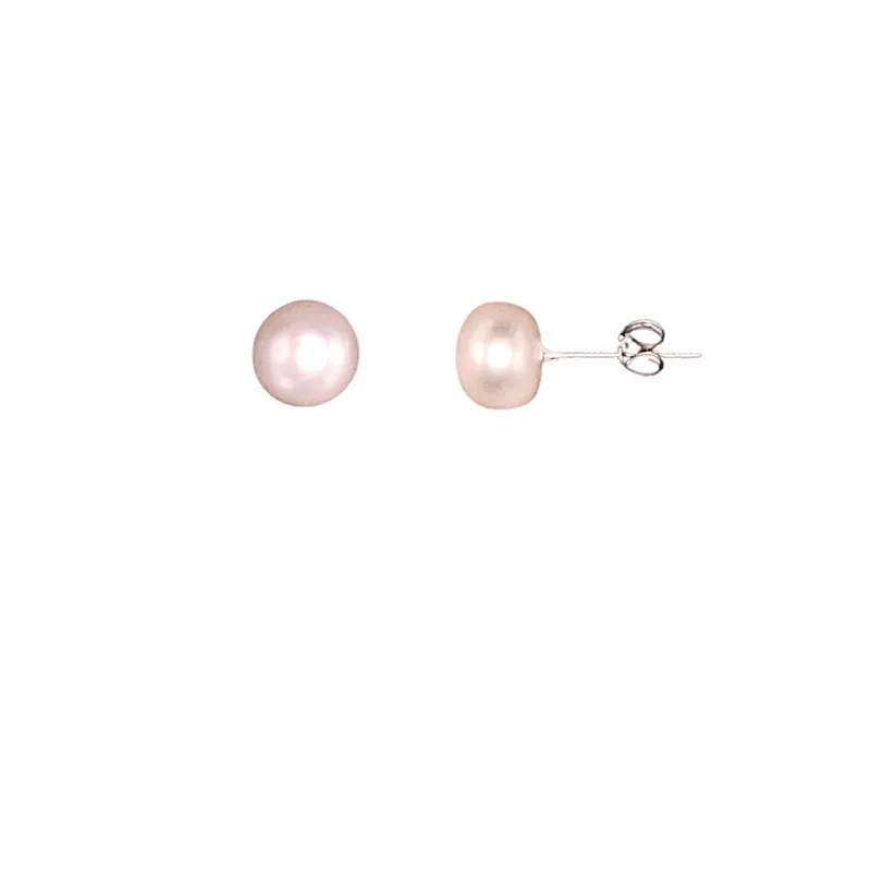 705-02 | 7 MM FRESHWATER PEARL STUD EARRING (PINK)