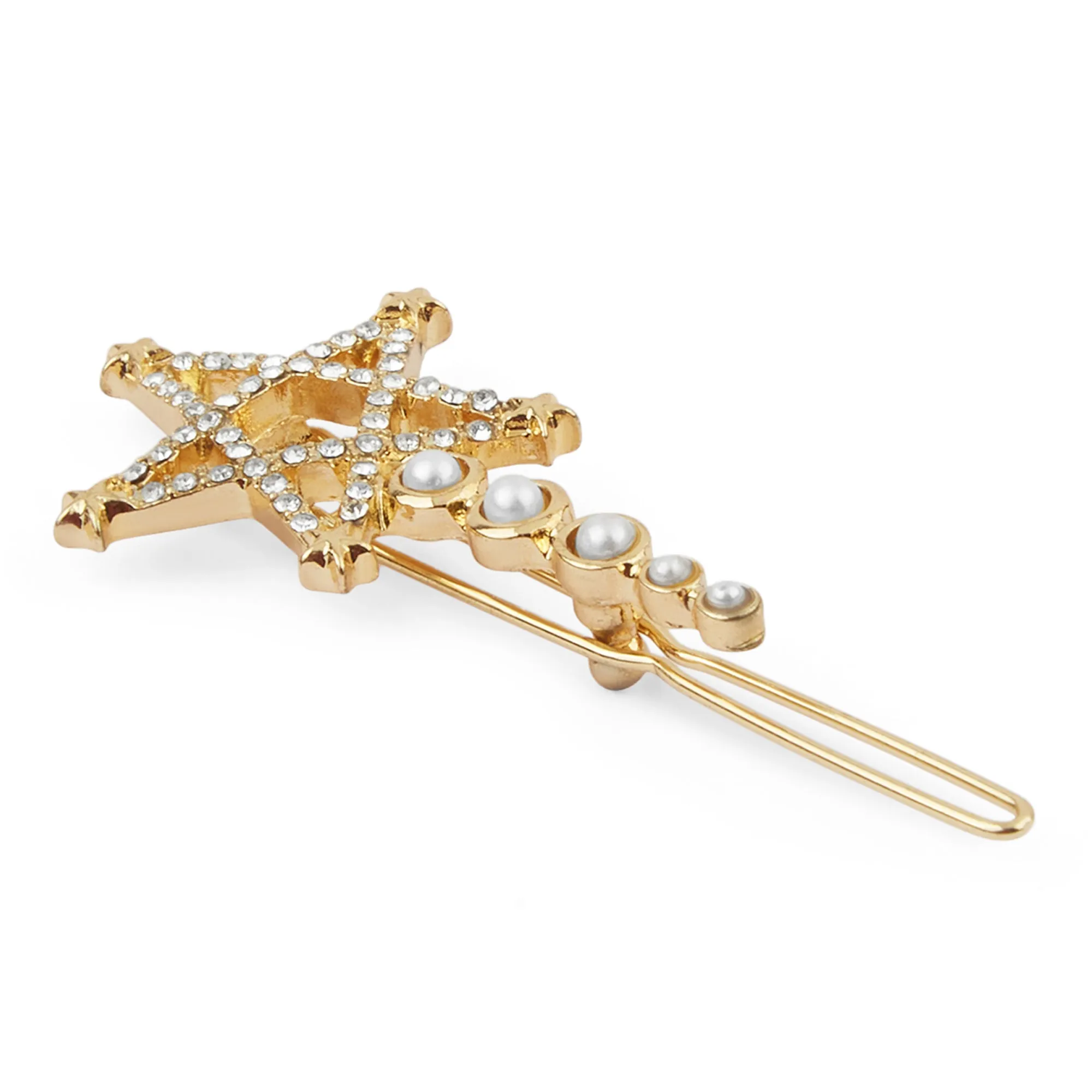 Accessorize London  Pearl Sparkle Star Clip