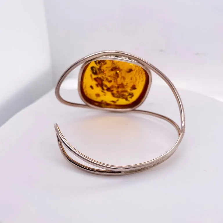 Amber Cuff Bracelet