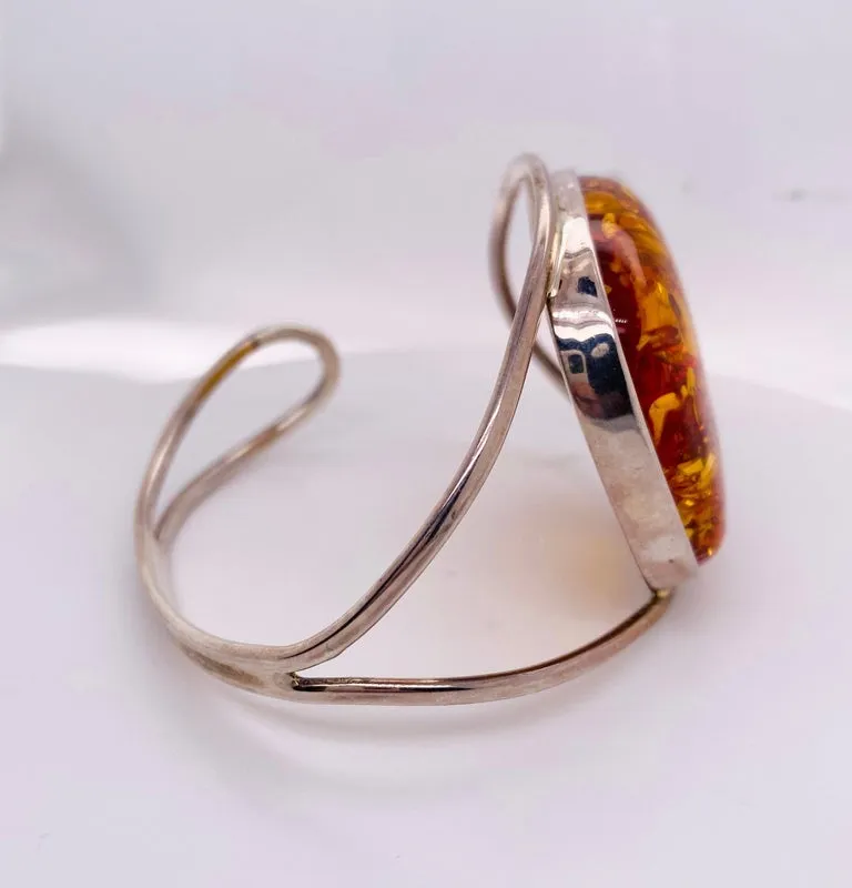 Amber Cuff Bracelet