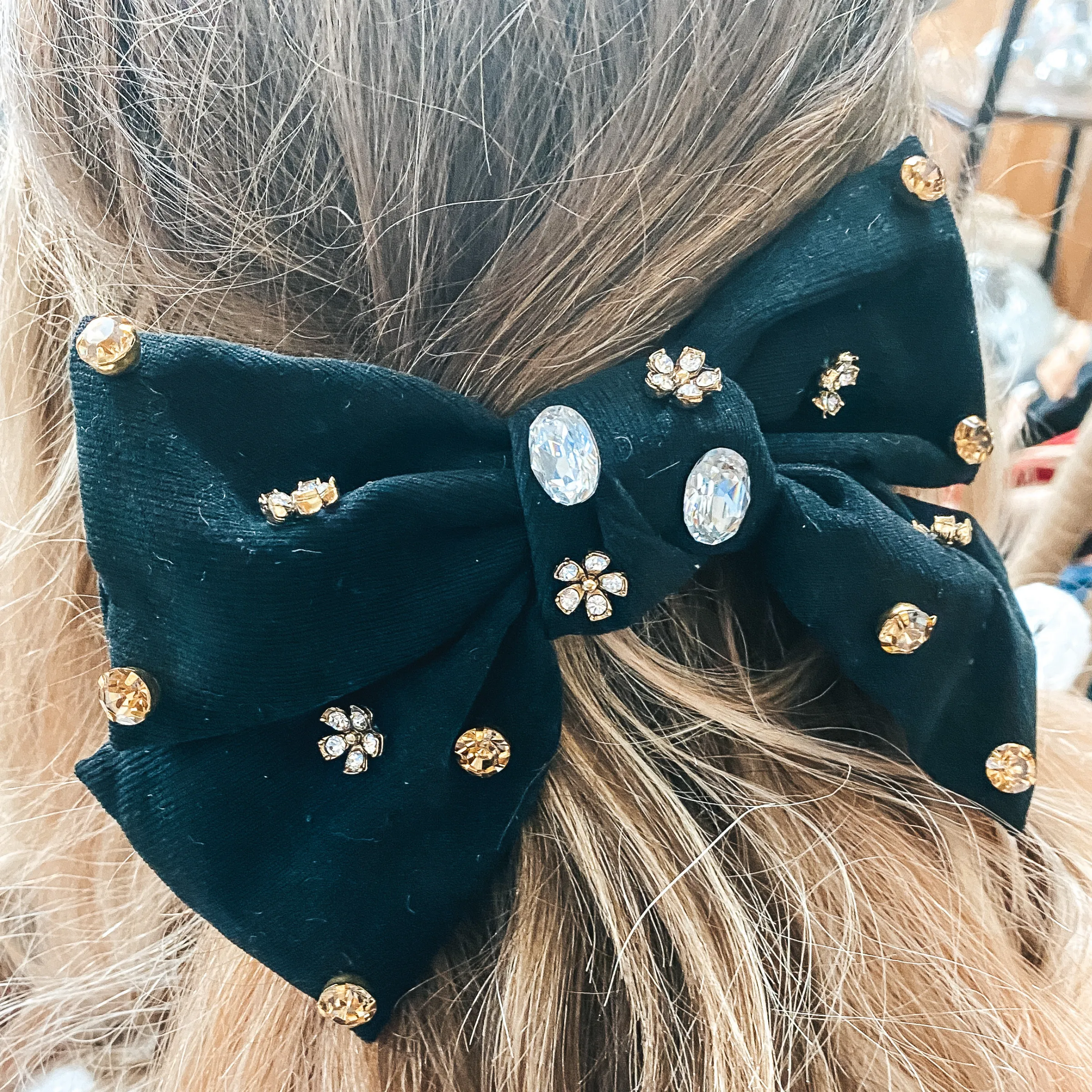 Back to School Bow in Black