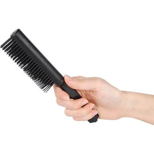 Black Color Plastic Comb with Hidden Knife