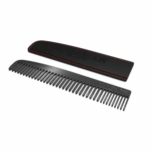 Bossman Metal Beard & Mustache Comb | Metal Beard Comb