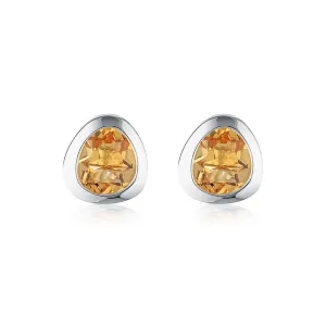 CELEBRATION STUDS - CITRINE