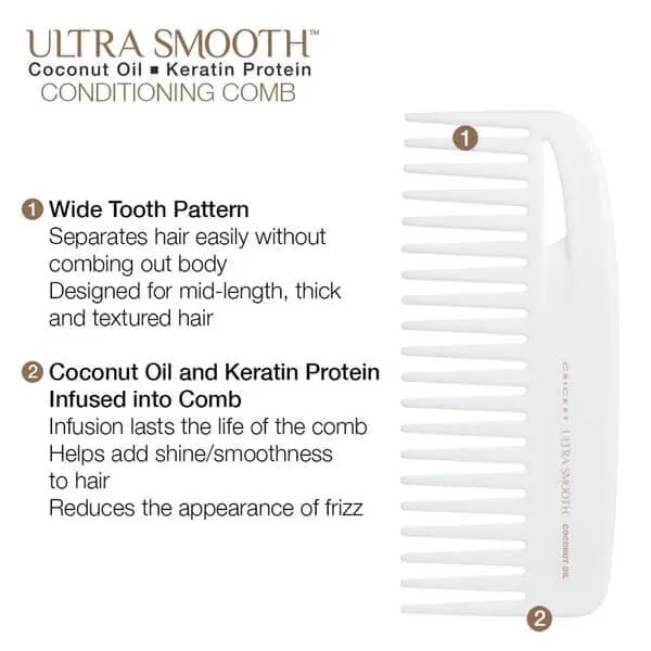 Cricket Ultra Smooth Coconut Conditioning Comb