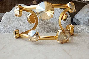 Crystal Cuff Bracelet