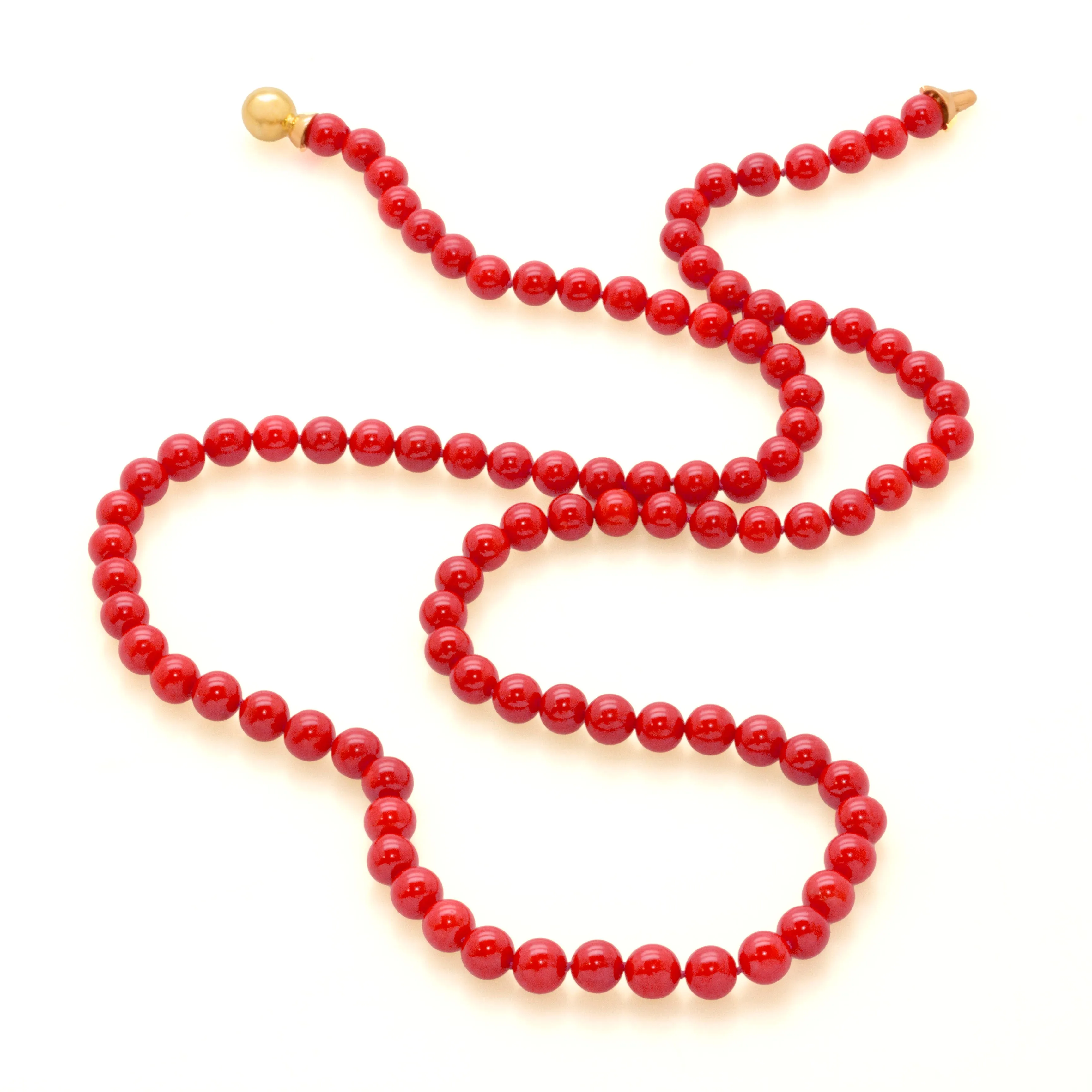 Double Length Coral Necklace