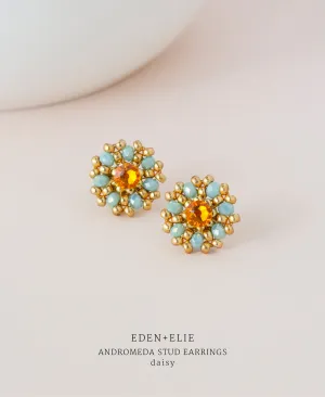 EDEN   ELIE Andromeda Stud Earrings - daisy