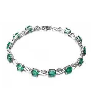 Emerald Gemstone Bracelets