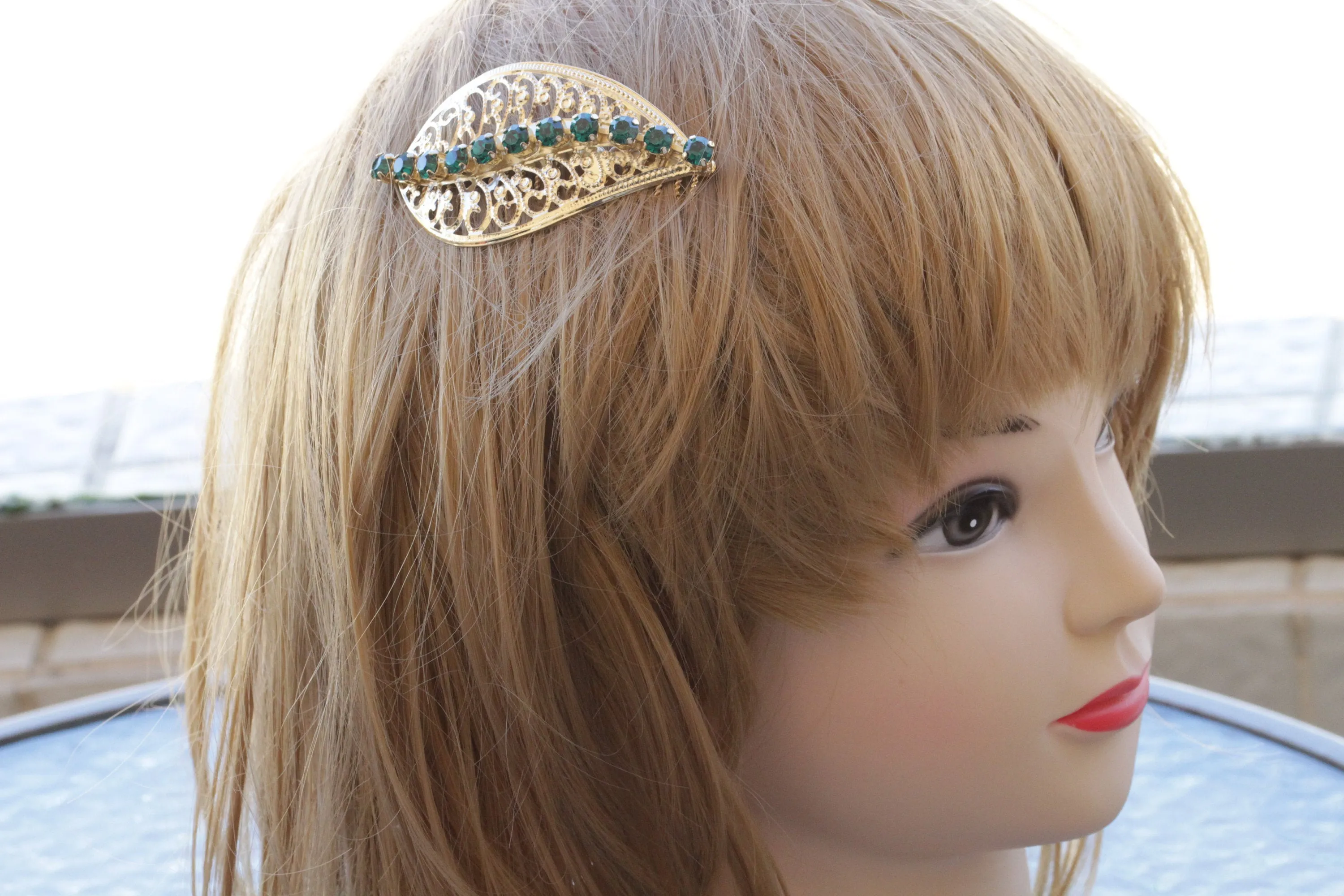 EMERALD Rebeka Hair Comb