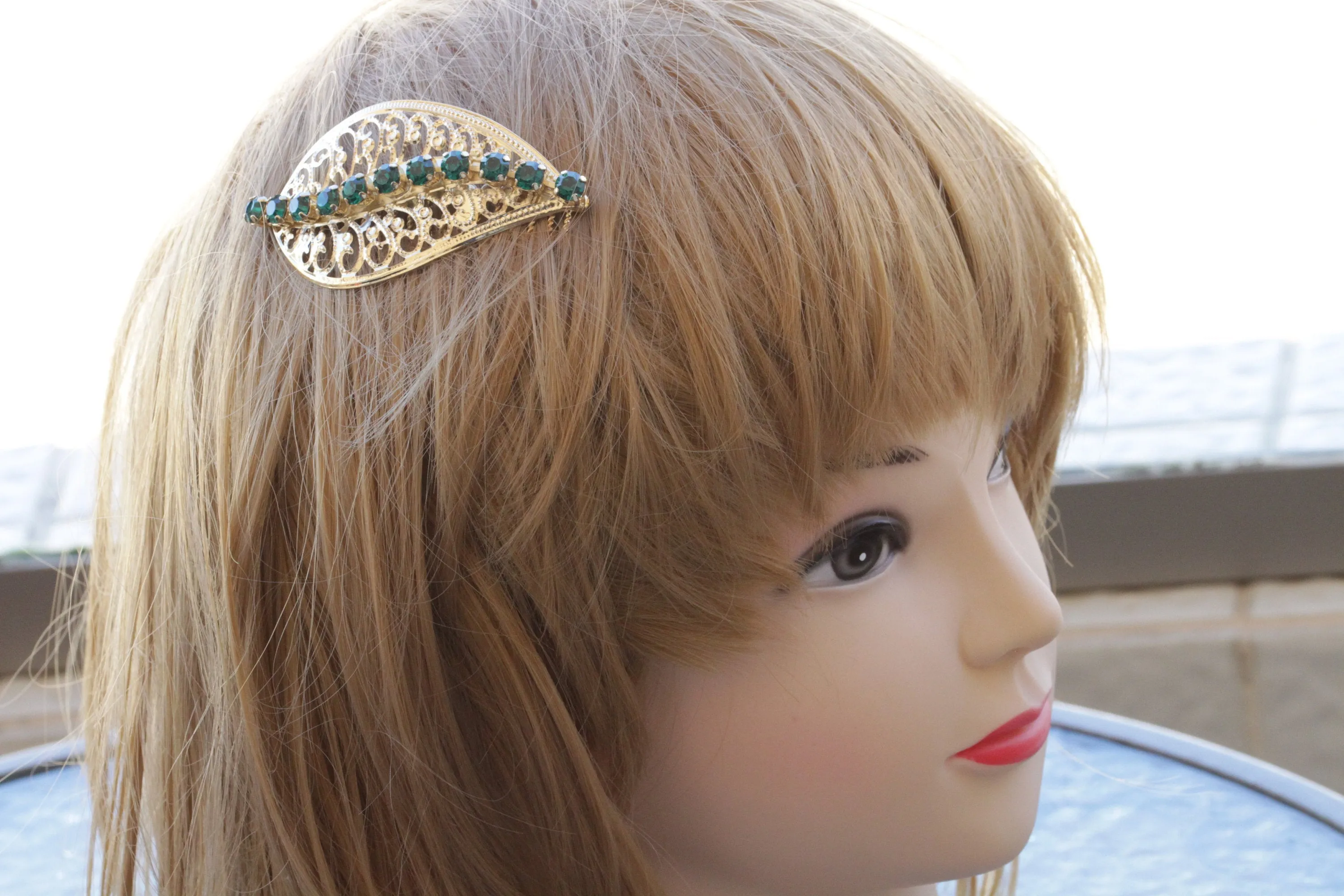 EMERALD Rebeka Hair Comb