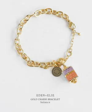 Everyday Gold Charm Bracelet - Balance