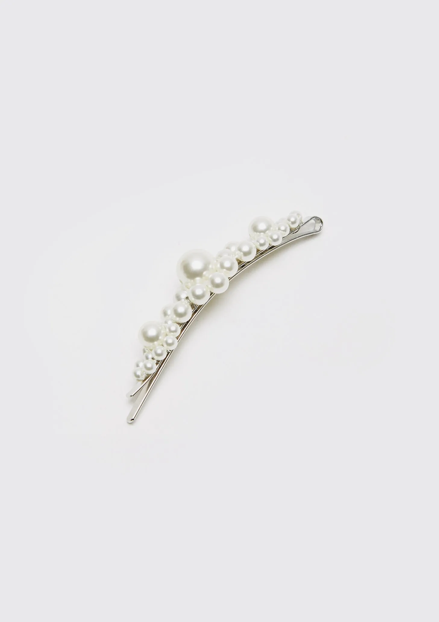 Flower Pearl Barrette