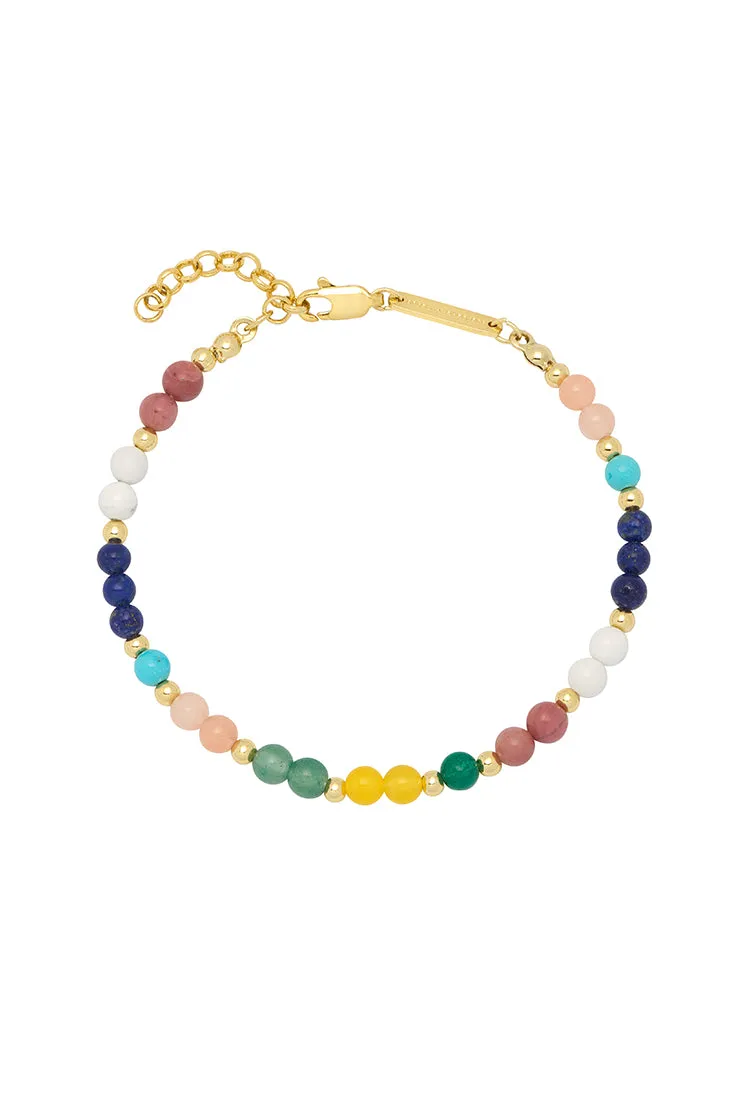 Gemstone Beaded Bracelet