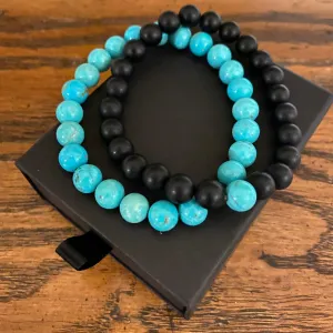 Gemstone Bracelet Set