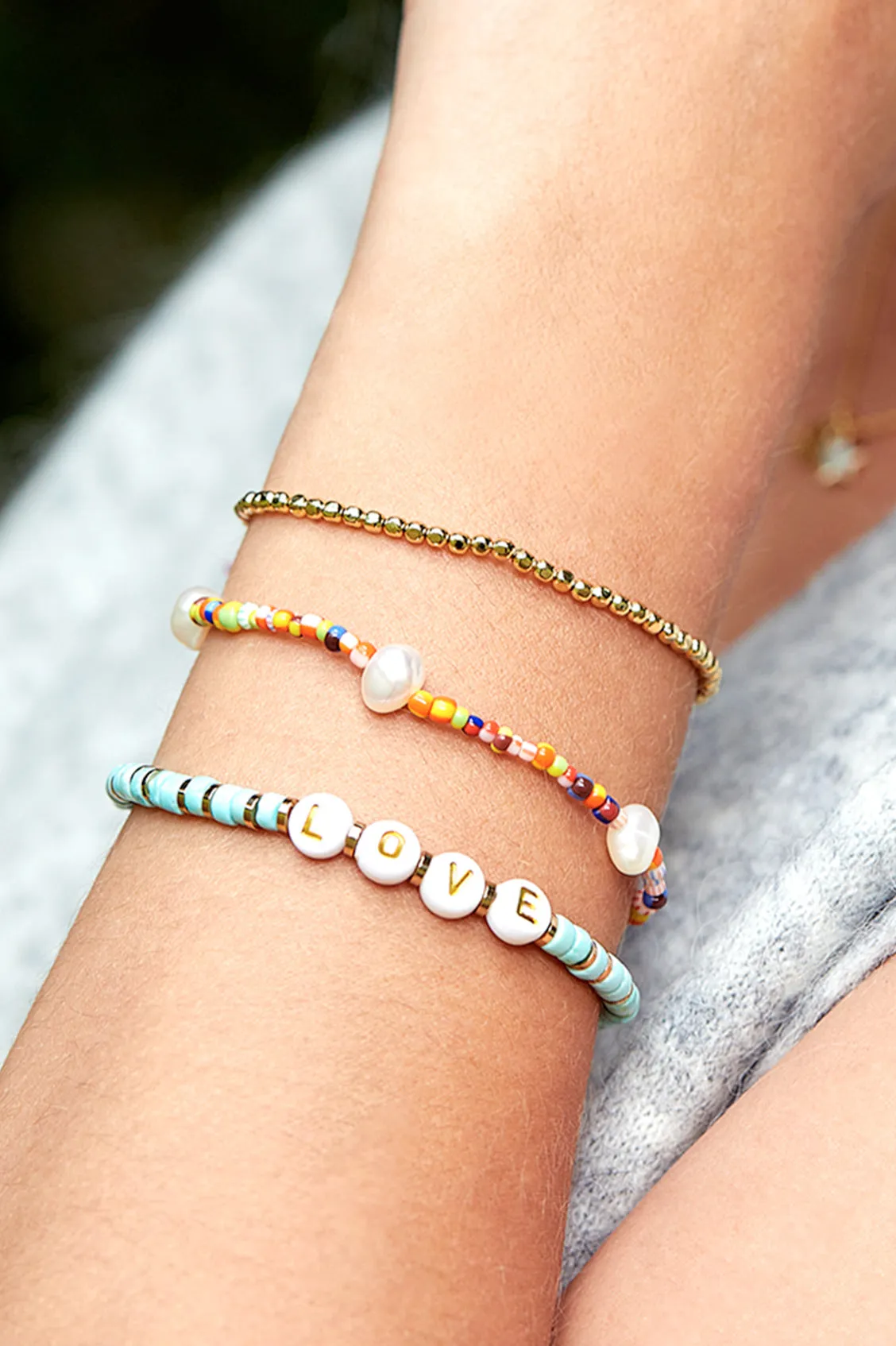 Gemstone Love Bracelet