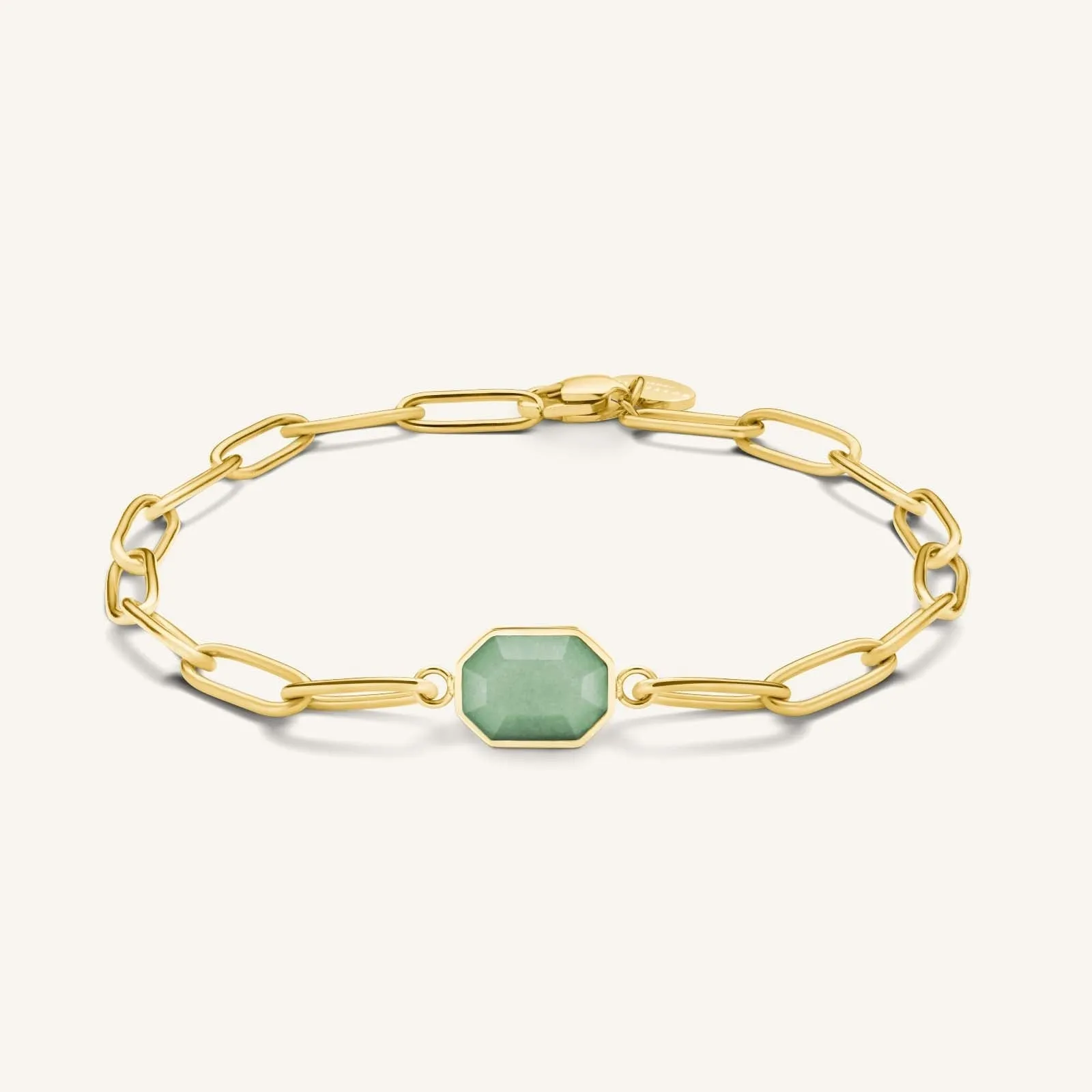 Geometric Gemstone Bracelet