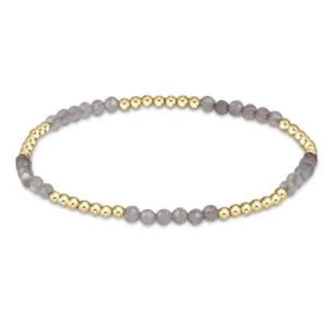 Gold Blissful Gemstone 2.5mm Bracelet Collection