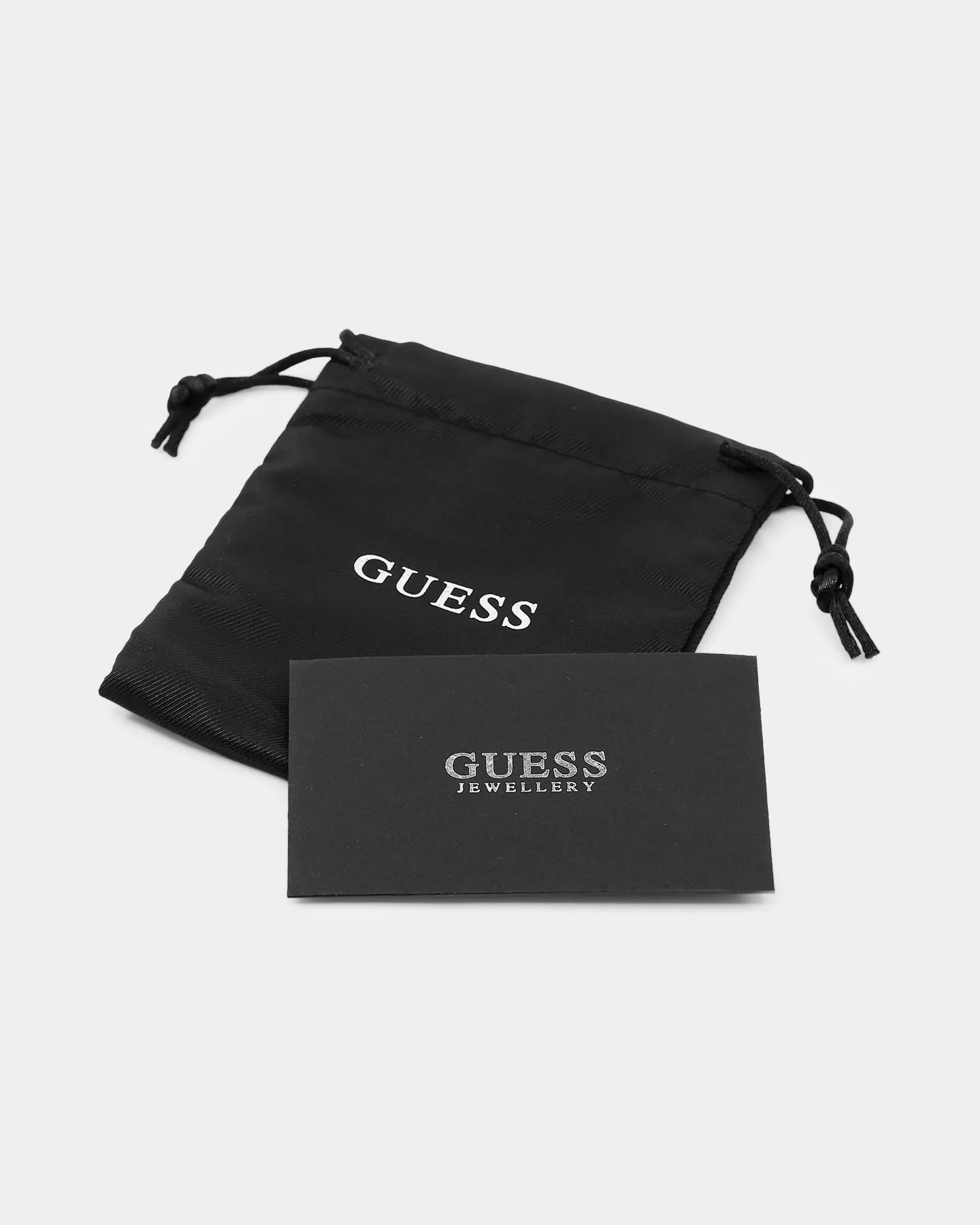 Guess Mainline Log-In 11mm Triple 4G Curb Chain Bracelet Steel