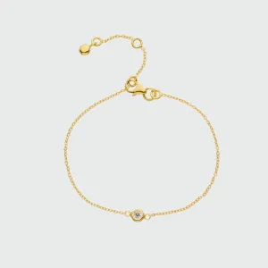 Hampton Moissanite & Gold Vermeil Bracelet