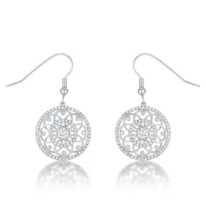 Iyanna Interlocking Circles Dangle Earrings | 1ct