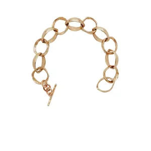 Julie Cohn Bronze Roman Chain Link Bracelet