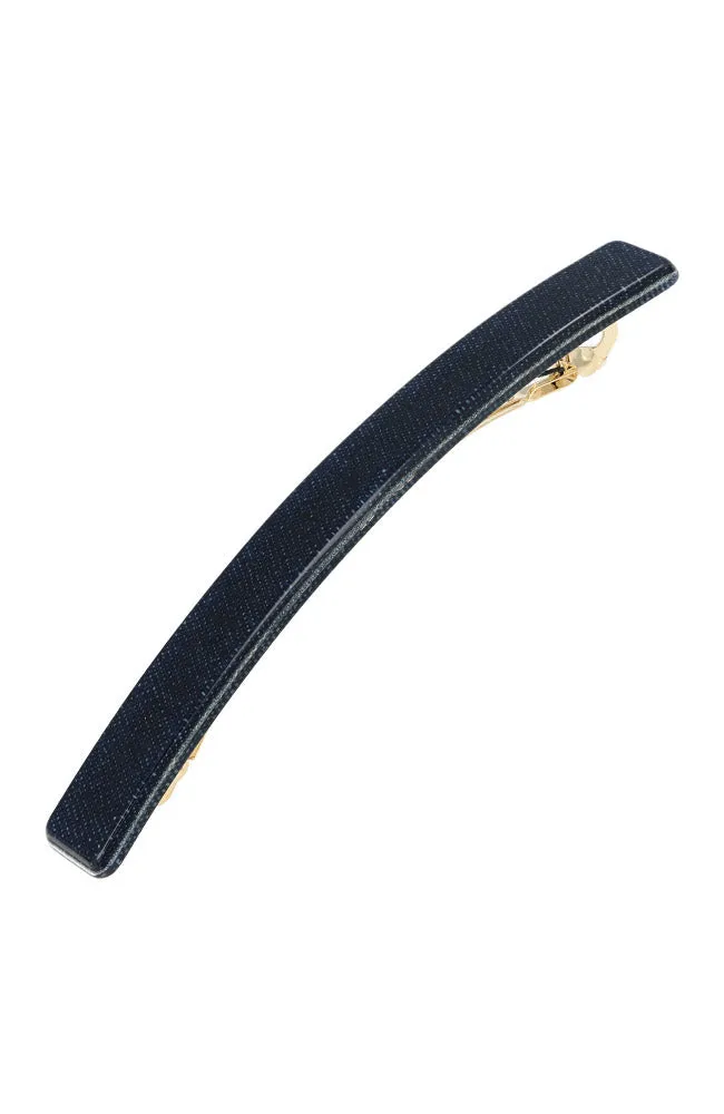 Kona Long and Skinny Barrette - Denim