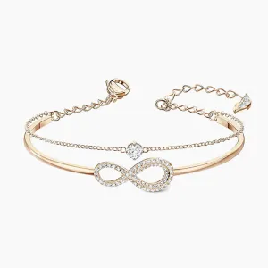 Ladies Infinite Crystal Bracelet