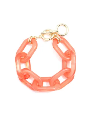 Lucite Chain Bracelet