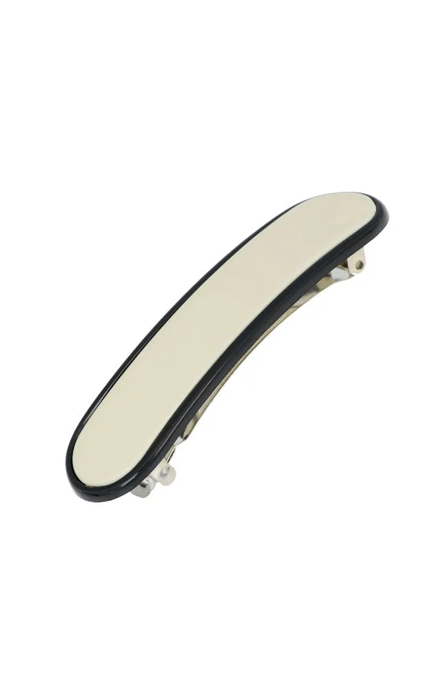 Maybell Barrette - Black & Ivory