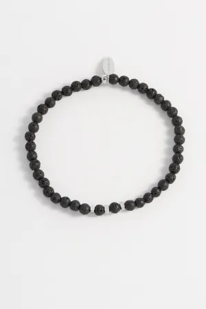 Mens Gemstone Beaded Bracelet