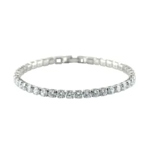 Micole 4mm Round CZ Tennis Bracelet – 7in