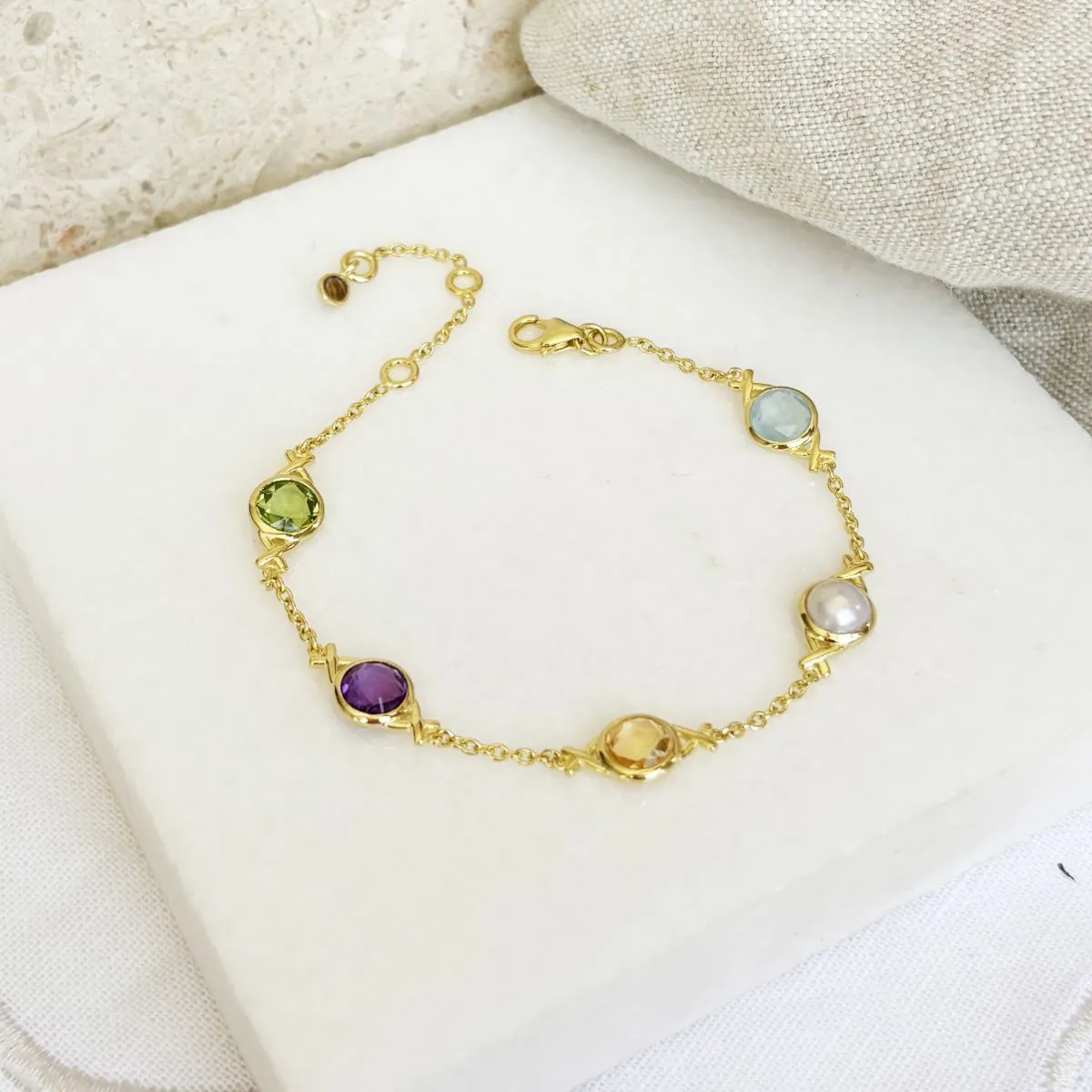 Palma Strength & Courage Gemstone Bracelet