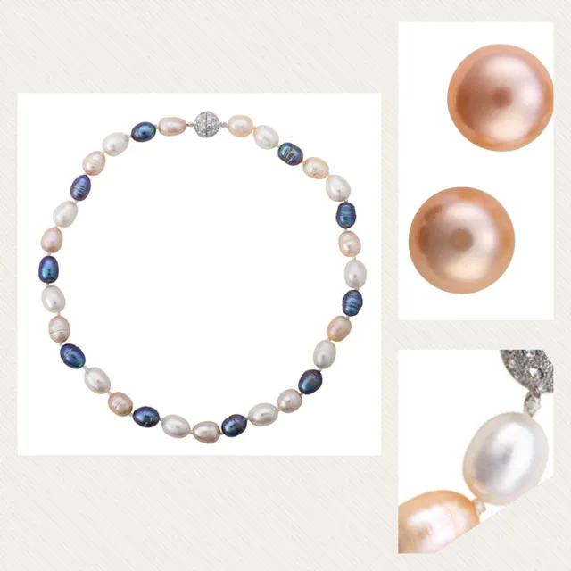 Pearls Strand, Delicate Pearl Bracelet and Pearl Studs Gift Set