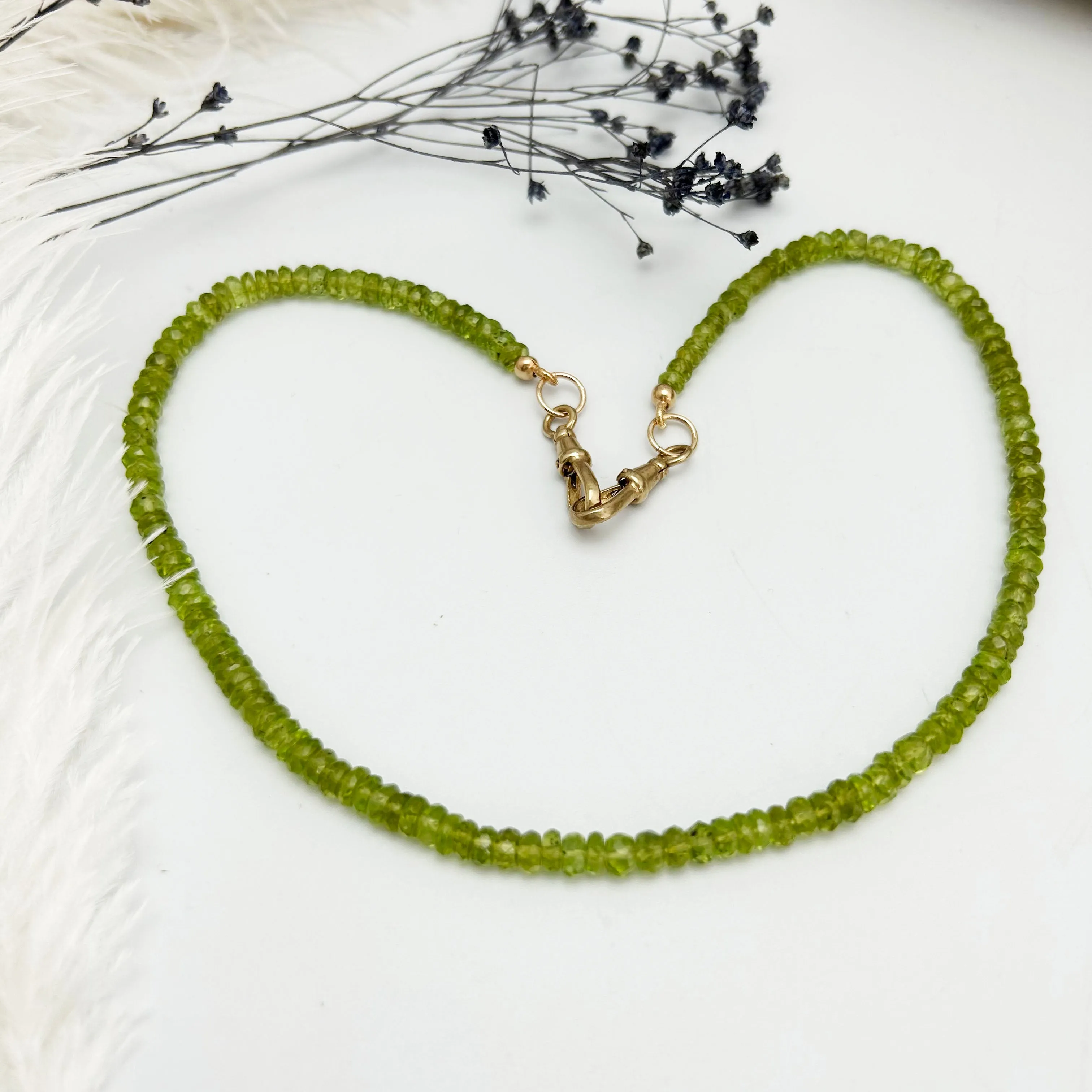 Peridot - Gemstone Accent Chain