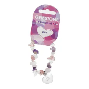 PINK GEMSTONE BRACELET BFF