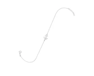 Sideways Anchor Anklet