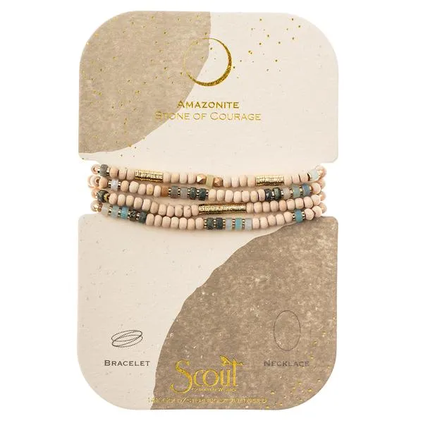 Stone Of Courage-Amazonite/Gold