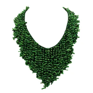 TEEK - Handwork Green Coral Chips Necklace