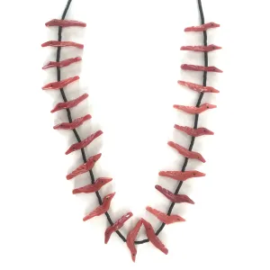 Verna Kushana Coral Birds Fetish Necklace