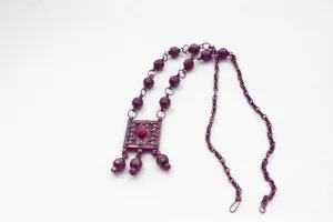 Vintage Silver Amazigh Necklace from Algeria