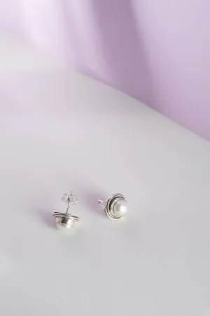 Whirlpool Gemstone Button Studs