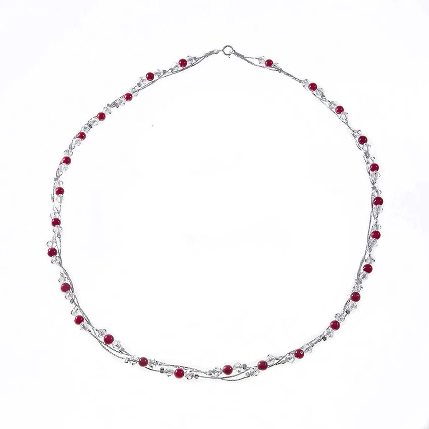 Xuxek Necklace - Pearls & Turquoise